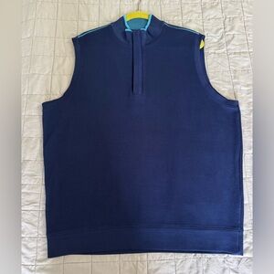 Carnoustie Navy Sleeveless Pullover
